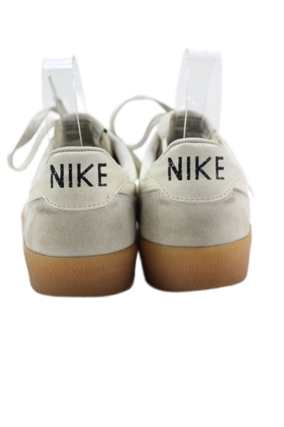Nike Mens Killshot 2 Leather Low-Top Casual Sneakers Cream Size 7.5