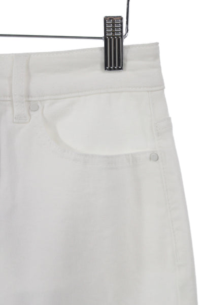 Renuar Women Straight Pencil White Mini Skirt Size XS