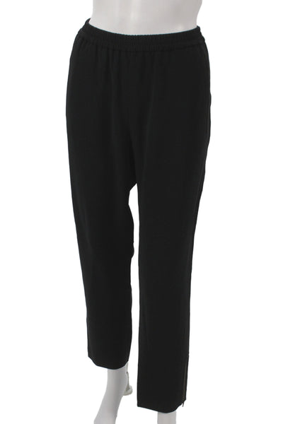 Stella McCartney Womens Ankle Pants Black Viscose Size 44