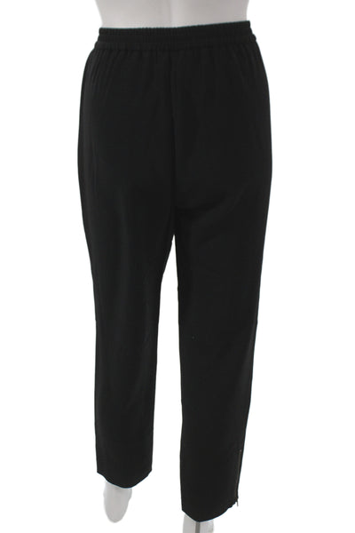 Stella McCartney Womens Ankle Pants Black Viscose Size 44