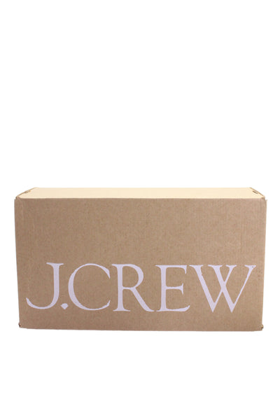 J Crew Womens Suede Slide On Casual Loafers Brown Size 9