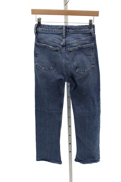Agolde Women Bootcut Blue Jeans Mid Rise Size 23