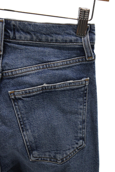 Agolde Women Bootcut Blue Jeans Mid Rise Size 23