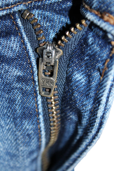 Agolde Women Bootcut Blue Jeans Mid Rise Size 23