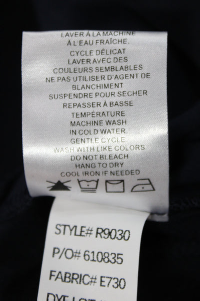 Renuar Womens Bermuda Shorts Black Rayon Size 0