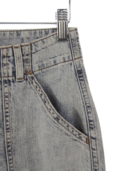 Veronica Beard Womens Tapered Jeans Blue High Rise 28 Inseam Cotton Size 24