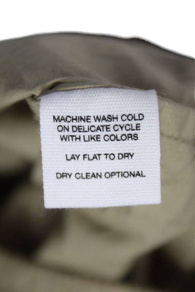 Mikoh Womens Sweat Shorts Beige Cotton Pull On Size 2