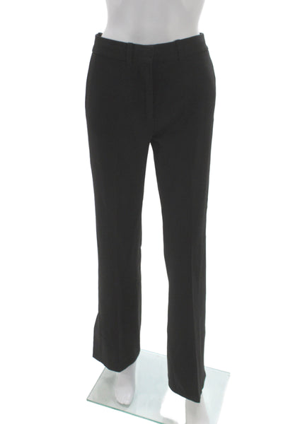 Victoria Beckham Women Black Polyester Dress Pants Size 2