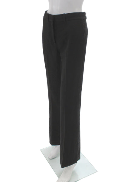 Victoria Beckham Women Black Polyester Dress Pants Size 2