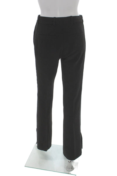 Victoria Beckham Women Black Polyester Dress Pants Size 2