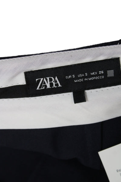 Cinq à Sept Women Mini Preppy Black Skort Zip Size 4