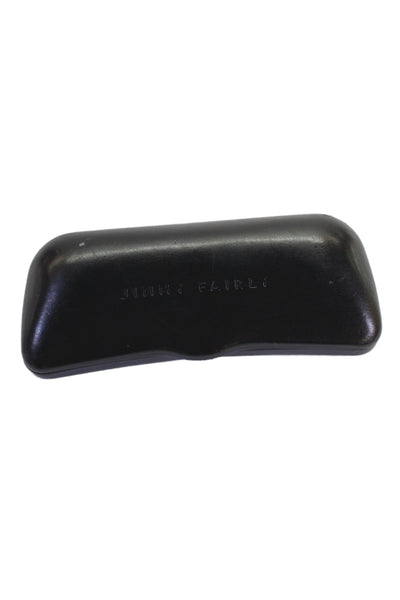 Jimmy Fairly Womens Metal Cat Eye Frame Sunglasses Black 140mm