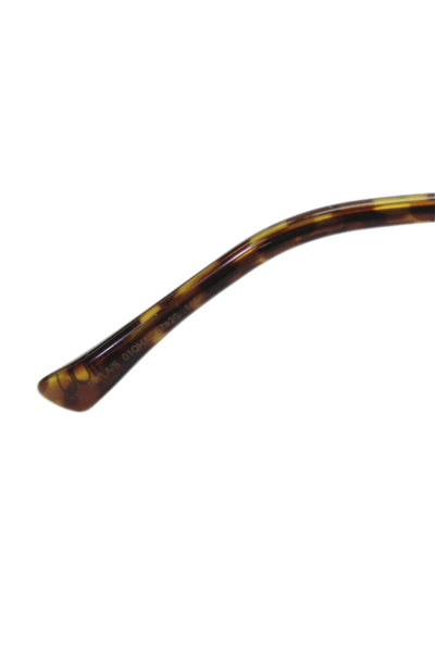 Jimmy Choo Womens Jayla/S Glitter Leopard Square Sunglasses Brown Plastic