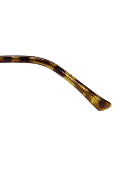 Jimmy Choo Womens Jayla/S Glitter Leopard Square Sunglasses Brown Plastic