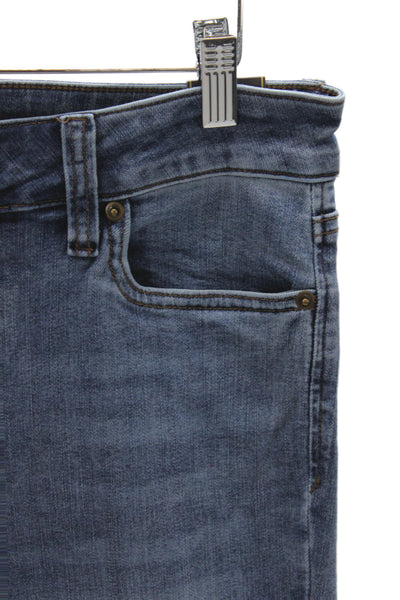 KUT from the Kloth Women Bootcut Jeans Blue High Rise Cotton Inseam 31 Size 8