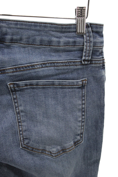 KUT from the Kloth Women Bootcut Jeans Blue High Rise Cotton Inseam 31 Size 8