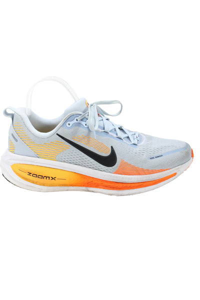 Nike Mens Mesh Zoom X Running Sneakers Gray Orange Yellow Size 9.5