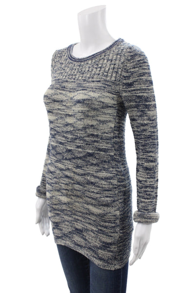 Isabel Marant Etoile Women Pullover Striped Blue Long Sleeve Size S