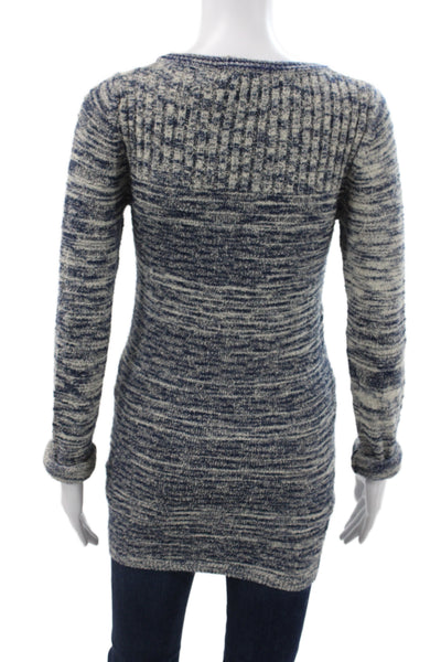 Isabel Marant Etoile Women Pullover Striped Blue Long Sleeve Size S