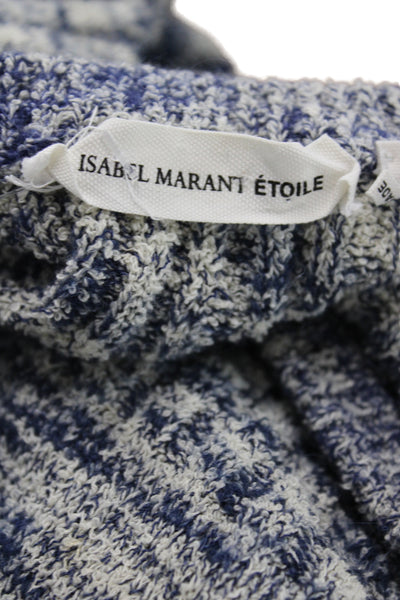 Isabel Marant Etoile Women Pullover Striped Blue Long Sleeve Size S