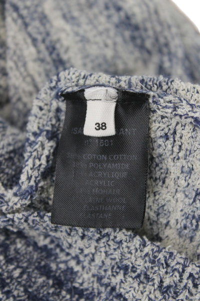 Isabel Marant Etoile Women Pullover Striped Blue Long Sleeve Size S