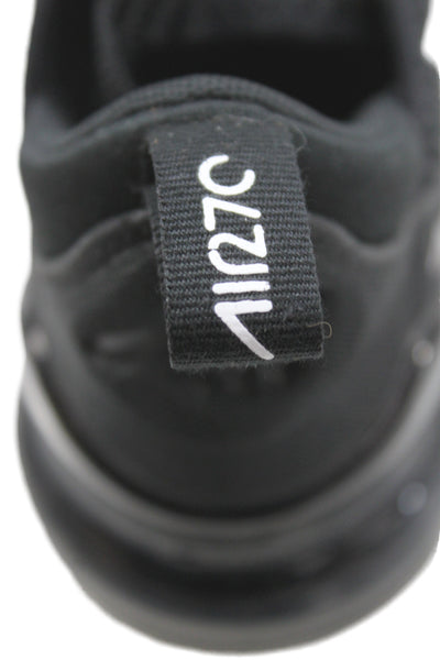 Nike Boys Mesh Air Max 270 Lightweight Sneakers Black White Size 2.5