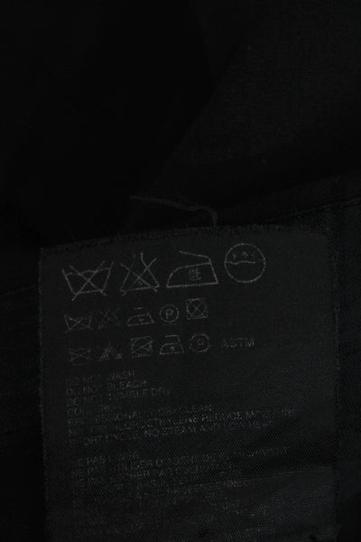 Prada Mens Black Virgin Wool Dress Pants 32 Inseam Size 48