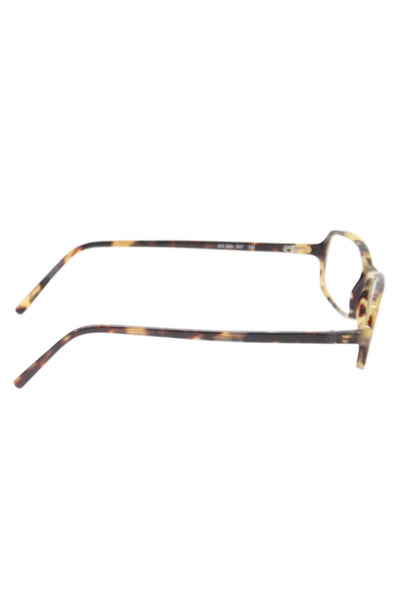 Dolce & Gabbana Womens Spotted Animal Print Eyeglasses Brown 135MM