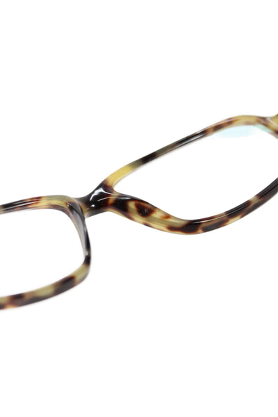 Dolce & Gabbana Womens Spotted Animal Print Eyeglasses Brown 135MM