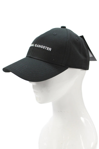 Spiritual Gangster Womens Cotton Embroidered Baseball Black Size OS