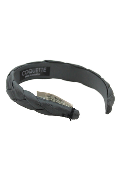 Jennifer Behr Alex Andre Coquette Womens Leather Green Headband Set of 6