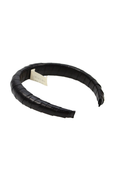 Lele Sadoughi Lelet NY Divalots Womens Knotted Detail Headband Gray Set of 5