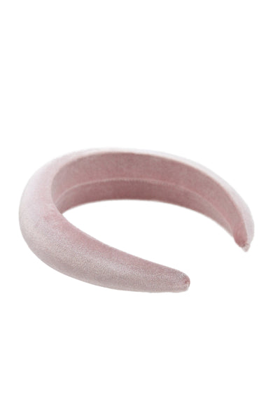 L. Erickson Womens Satin Puffy Headband Copper Set of 5
