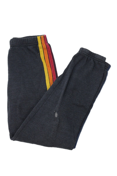 Aviator Nation Girls Pull-On Tapered Leg Sweatpant Gray Size 14