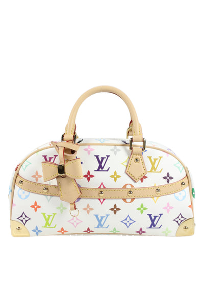 Louis Vuitton x Takashi Murakami Womens Monogram East West Bag Multicolor