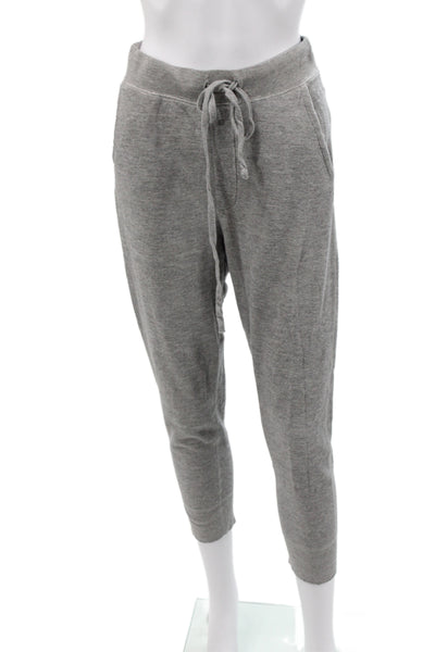 Nili Lotan Women Gray Jogger Pants Cotton Athleisure Size XS