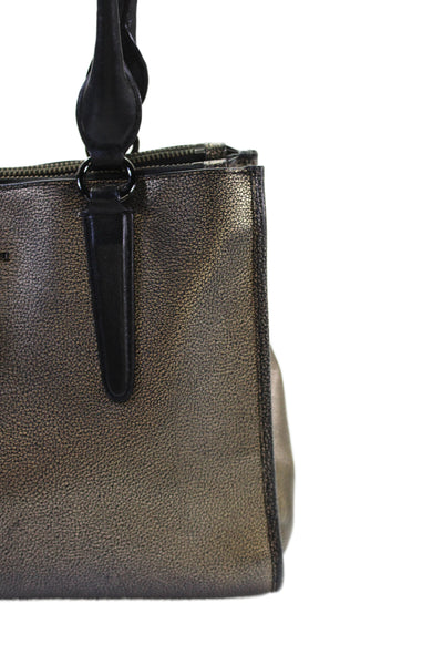 Coach Womens Crosby Triple Compartment Carryall Handbag Gold
