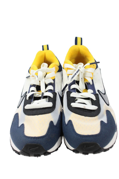 Nike Womens Air Max Solo NCAA Pack Michigan Sneakers Navy Yellow Size 6
