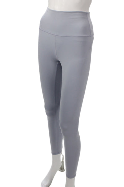 Alo Womens Ankle Leggings Gray Athleisure Size S