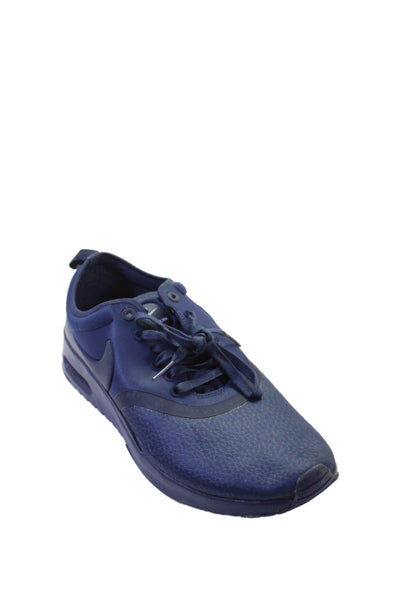 Nike Womens Air Max Thea Ultra Leather Sneakers Shoes Blue Size 8.5