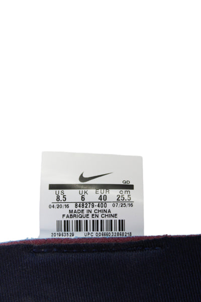 Nike Womens Air Max Thea Ultra Leather Sneakers Shoes Blue Size 8.5