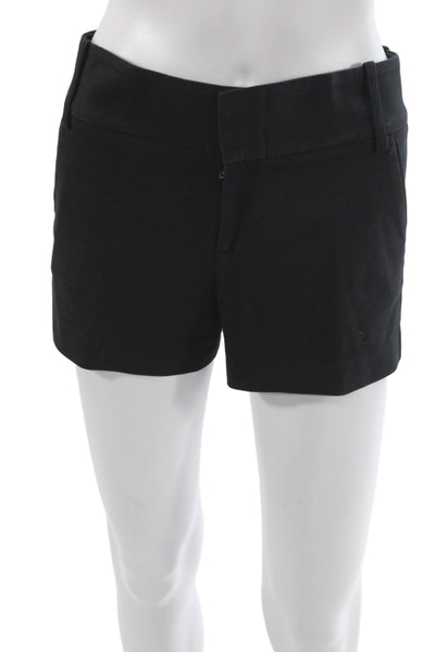 Alice + Olivia Women Chino Shorts Black Size 0