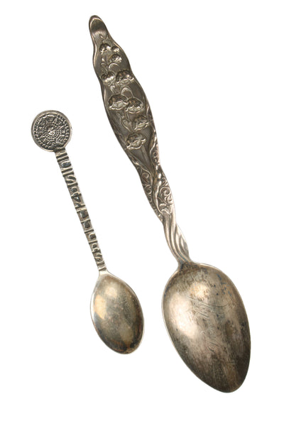 Designer Vintage Sterling Silver Collectible Spoons LOT 2
