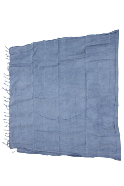 Sunkissed Everyday Resort Living Beach Towels Sustainable Cotton Blue 40x72 in.