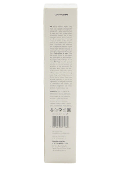 Biotop Silky Touch Keratin Impact Treatment Haircare Set 125 ML 4.23 FL OZ