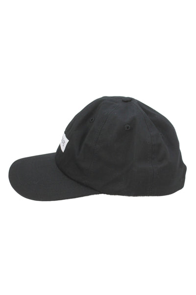 Goodlife Mens Black White Canvas Logo Baseball Cap Hat One Size