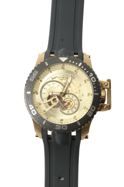 Invicta Mens Gold Tone Stainless Steel Pro Diver 36112 Automatic Watch 50mm
