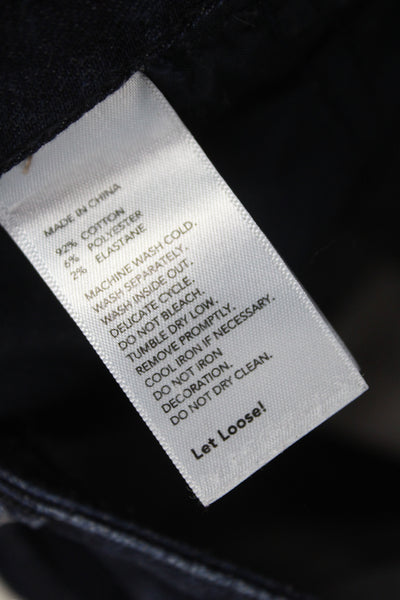 Kate Spade New York Womens Skinny Blue Cotton Jeans Size 26