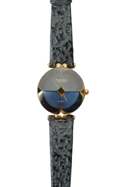 Roven Dino Womens Vintage Gold Tone Stainless Steel 4010L Quartz Watch 23mm