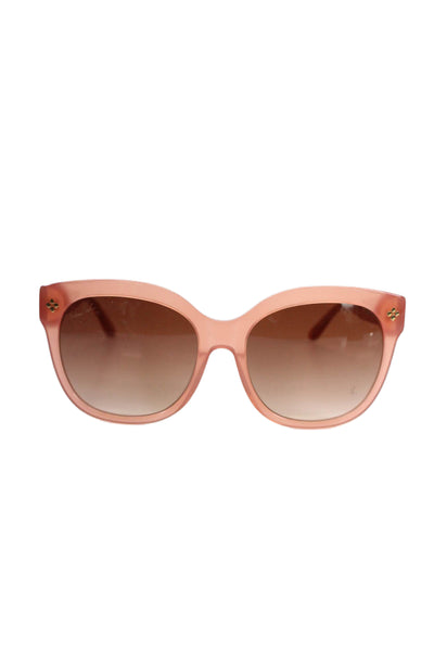 Patricia Nash Womens PN01-0343 Rounded Sunglasses Dark Coral Pink Plastic
